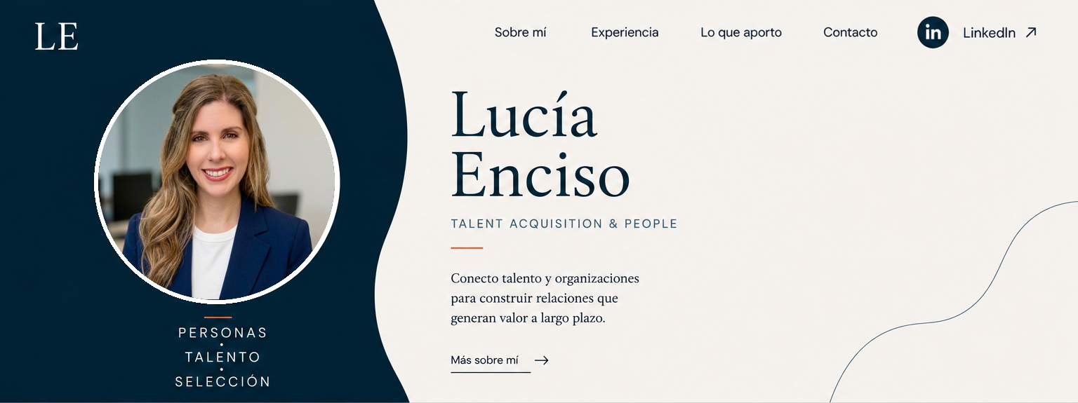 Lucía Enciso Bellod · Talent Acquisition & People